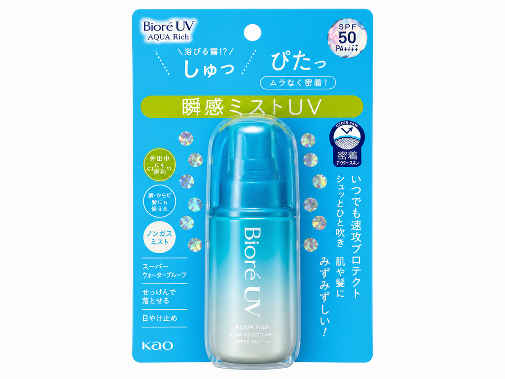 Biore UV Aqua Rich Aqua Protect Mist SPF 50+ Spray
