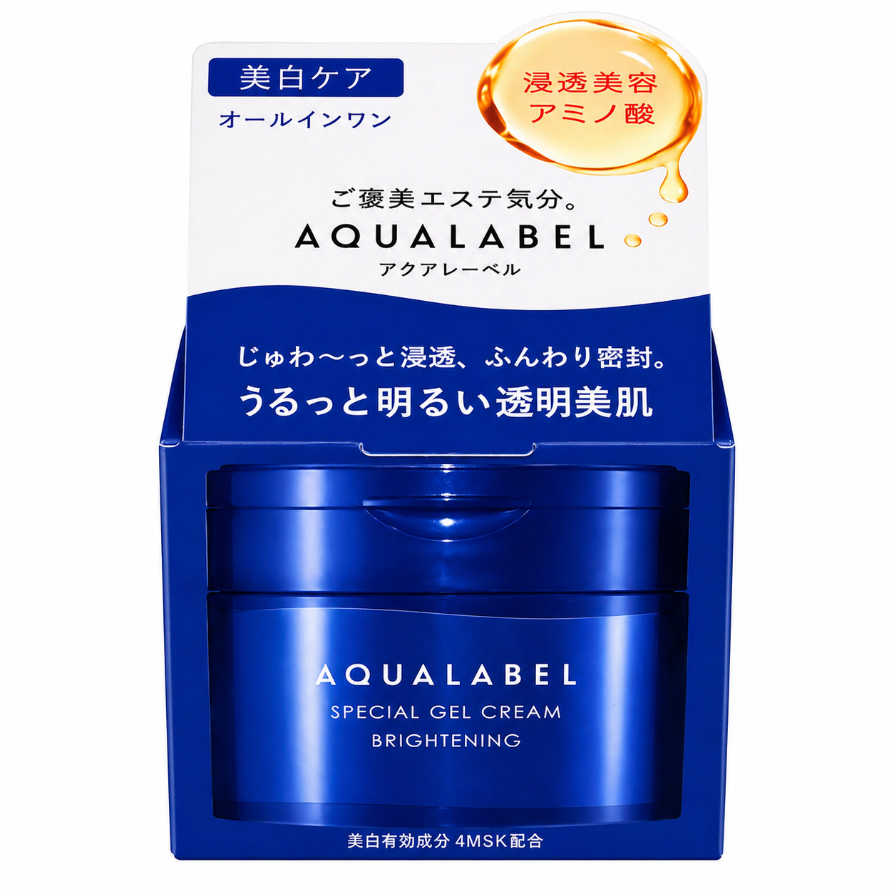 Shiseido Aqualabel Special Gel Brightening Cream - 90ml
