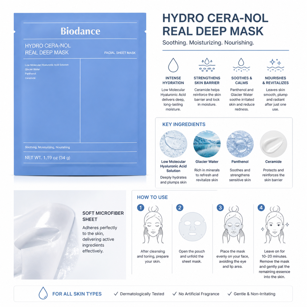 Biodance Hydra Cera-Nol Real Deep Mask