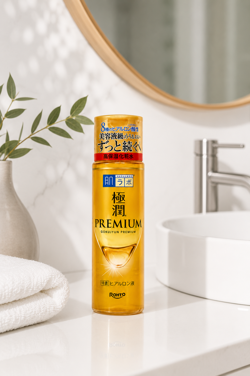 Rohto Gokujyun Premium Hyaluronic Acid Toner - 170ml