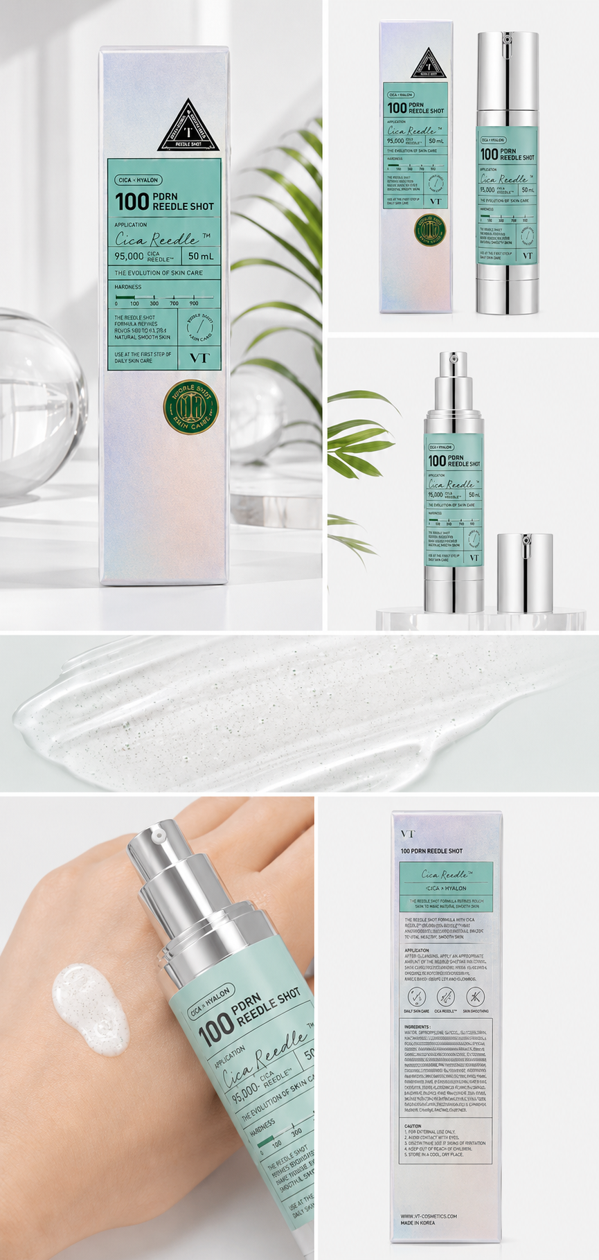 VT 100 PDRN Reedle Shot Serum - 50ml