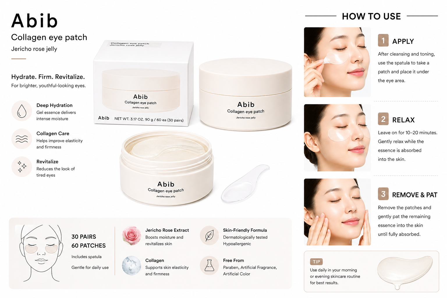 Abib Collagen Eye Patches