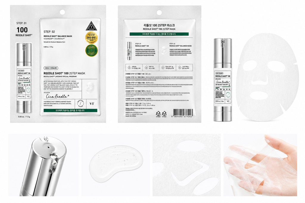 VT 100 Reedle Shot 2-Step Balance Mask