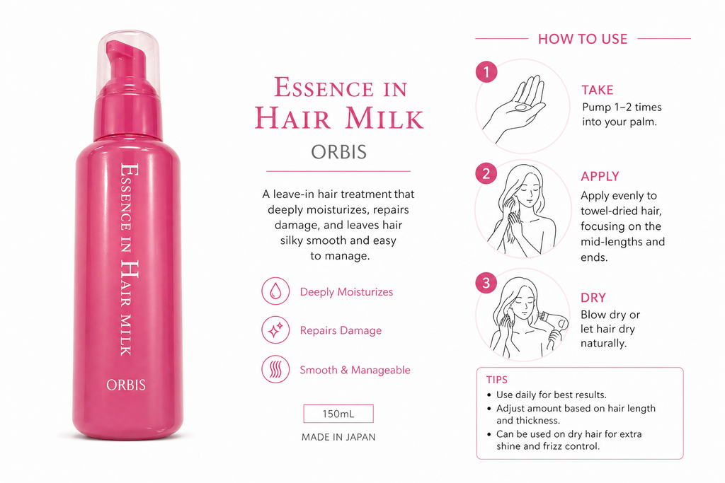Orbis Essence In Hair Milk - 140ml