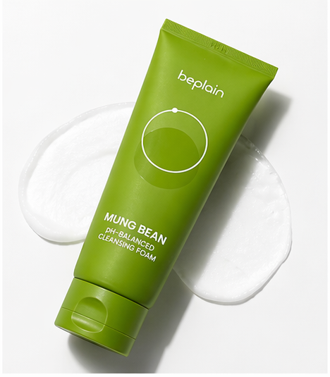 Beplain Mung Bean PH Balanced Cleansing Foam - 180ml