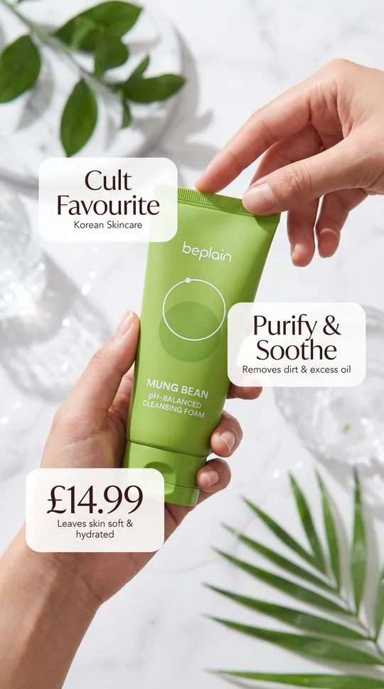 Beplain Mung Bean PH Balanced Cleansing Foam - 180ml